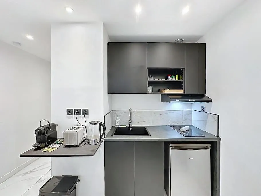 Cosy Appartement, Part Dieu Andre Philipe Lyon France